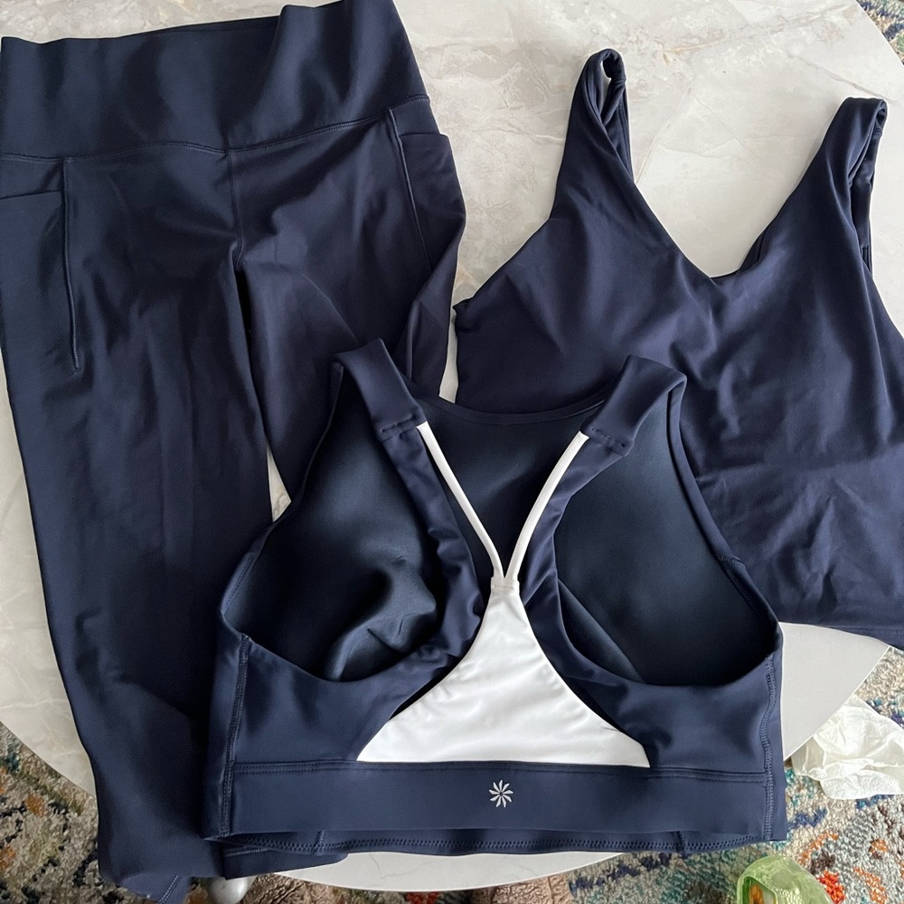 Women's Navy Blue Activewear Set